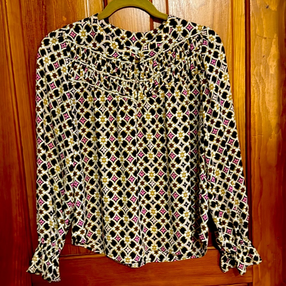 LOFT Women's Long-Sleeve Blouse XS